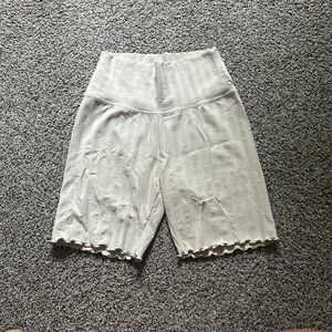 Offline by Aerie Lettuce Trim Biker Short